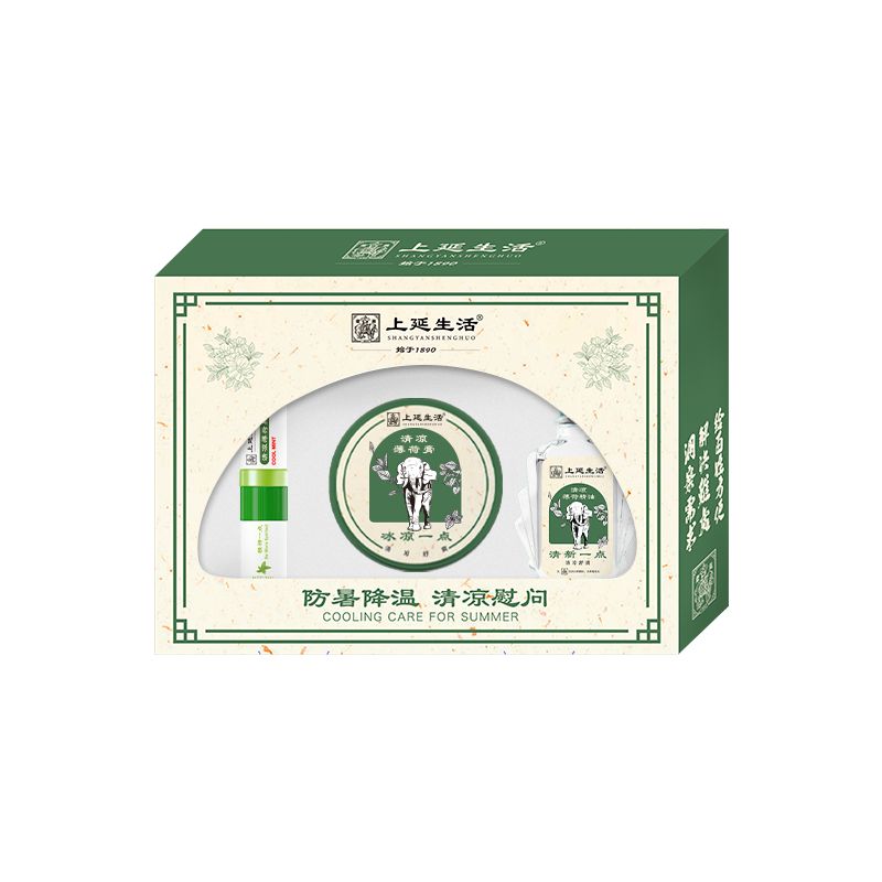 上延生活 夏季清凉三件套（单位：套） 雾雨绿